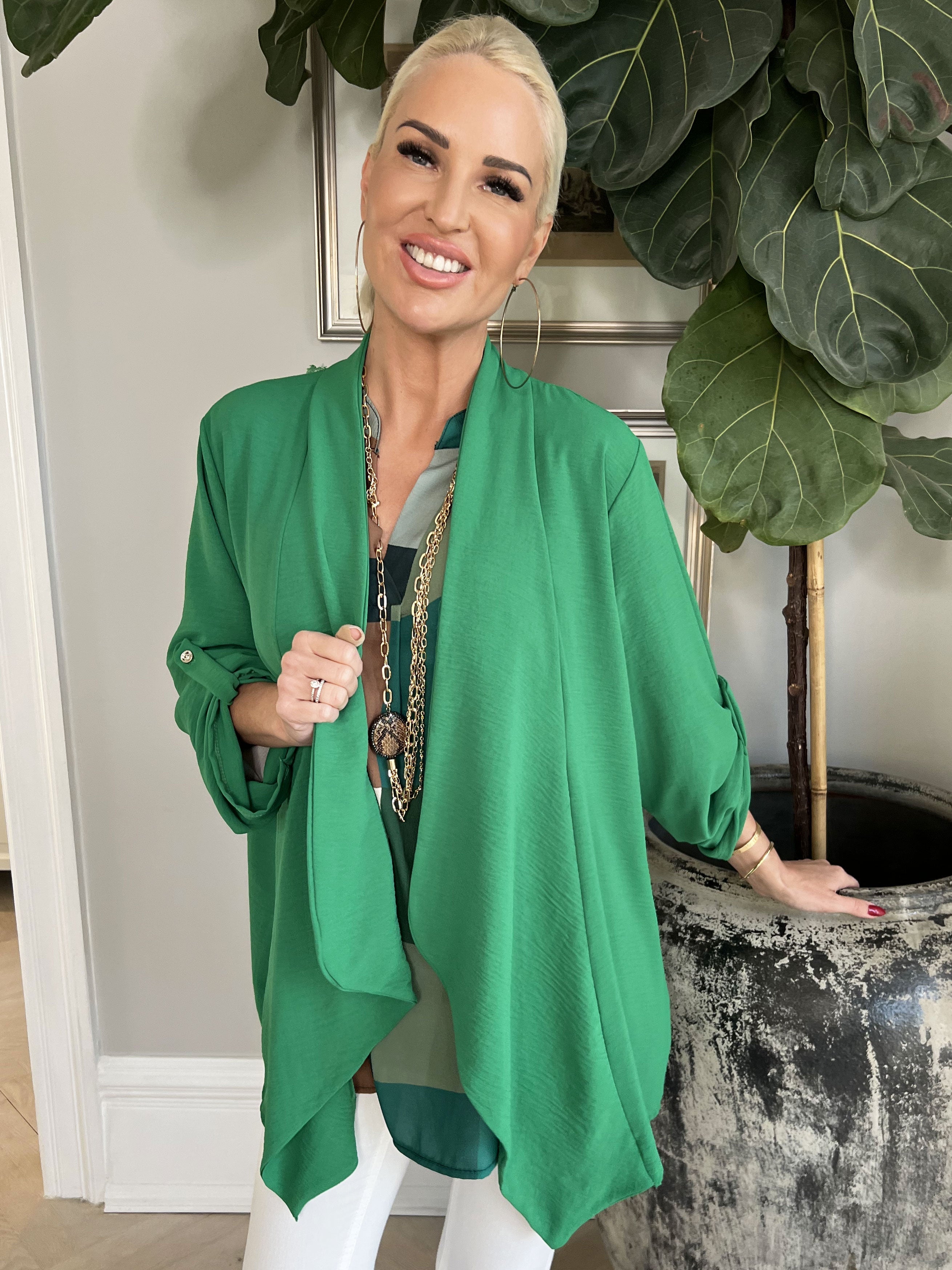 Dream - Enkel kofta i lätt och fint tyg